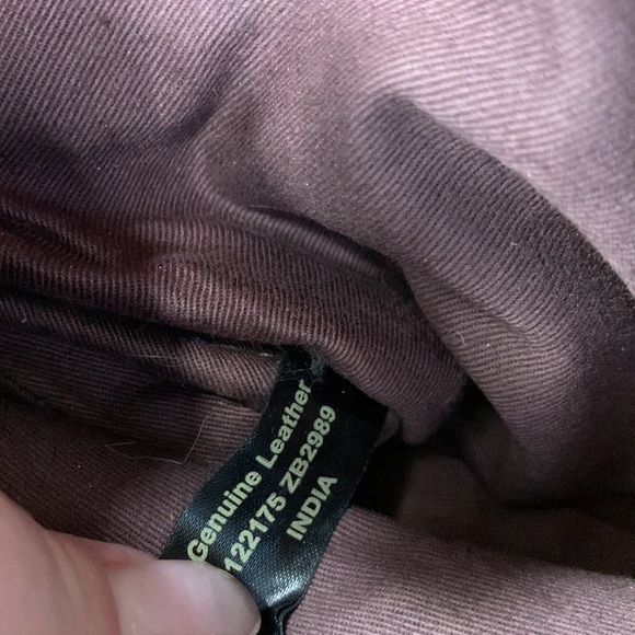 FOSSIL SASHA In British tanTOOLED FLORAL LEATHER BAG/CROSSBODY ZB2989 - Picture 9 of 9